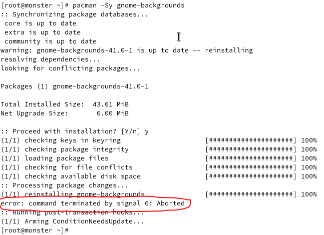 ldconfig stops working